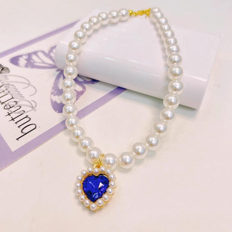 islet store® Vintage Heart Pet Crystal Pendant - KIKOPALS