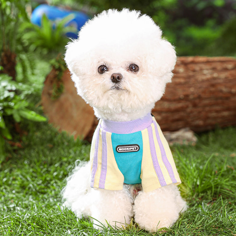 MookiPet® Functional Pocket Contrast T-Shirt for Dogs
