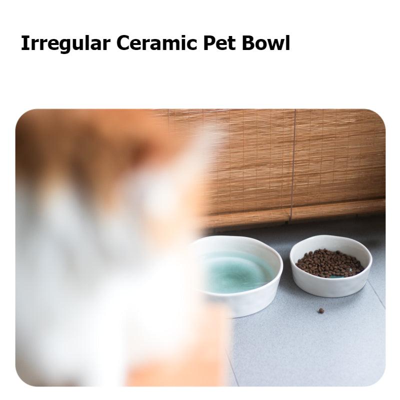 inFluffy® Irregular Ceramic Pet Bowl - KIKOPALS