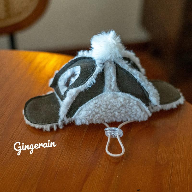 GINGERAIN® Faux Shearling Cat Hat - KIKOPALS