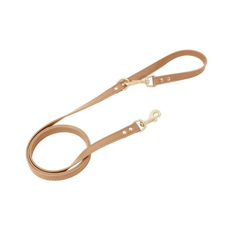 Minly® Leather Handwoven Pet Leash - KIKOPALS