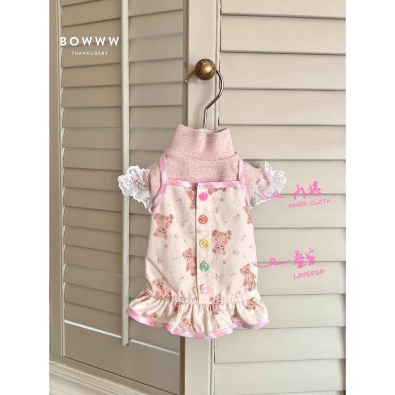 BOWWW® Pet Pure Cotton Sling Dress - KIKOPALS