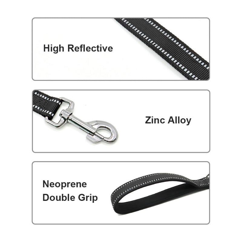 KIKOPALS® Black Dog Leash - KIKOPALS