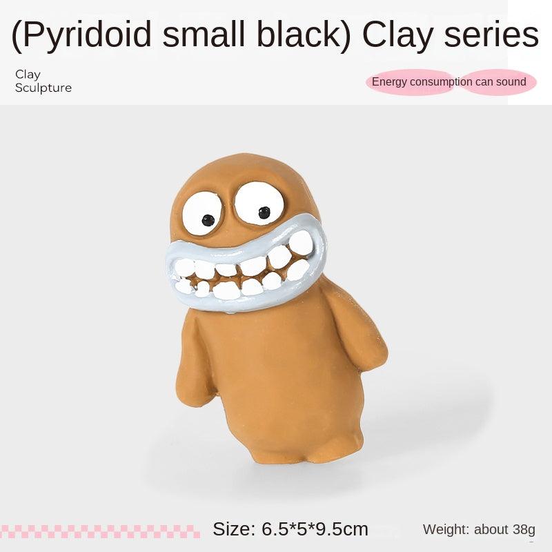 Qmonster® Clay Sculpture Series Dog Plush Toy - KIKOPALS