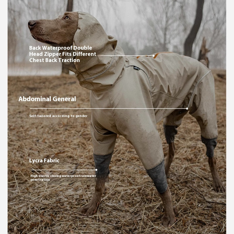 BlackDoggy® Waterproof Dog Raincoat