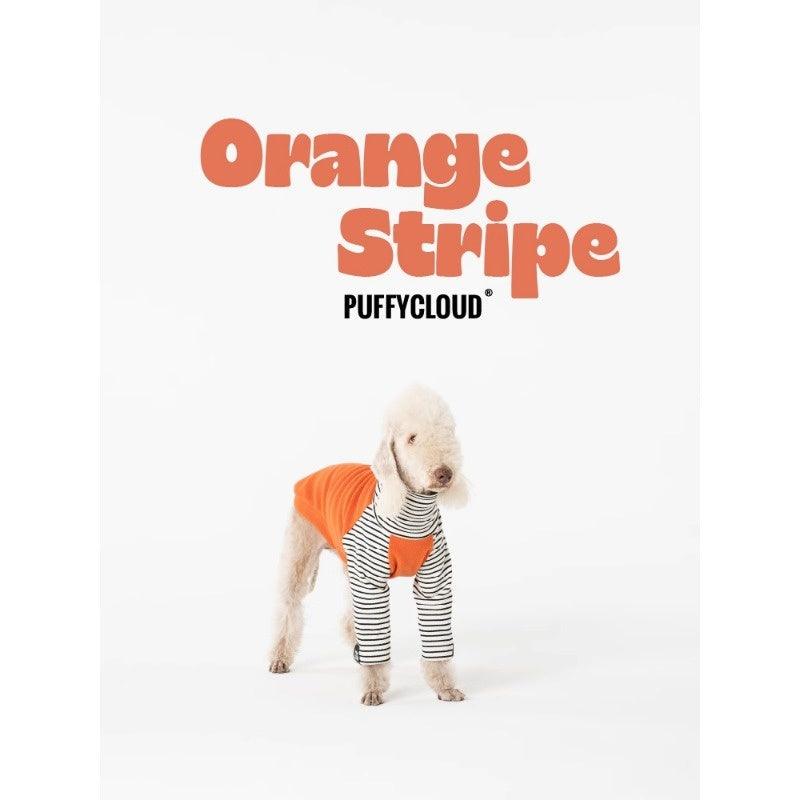 PUFFYCLOUD® Striped Dog Two-Legged Top - KIKOPALS