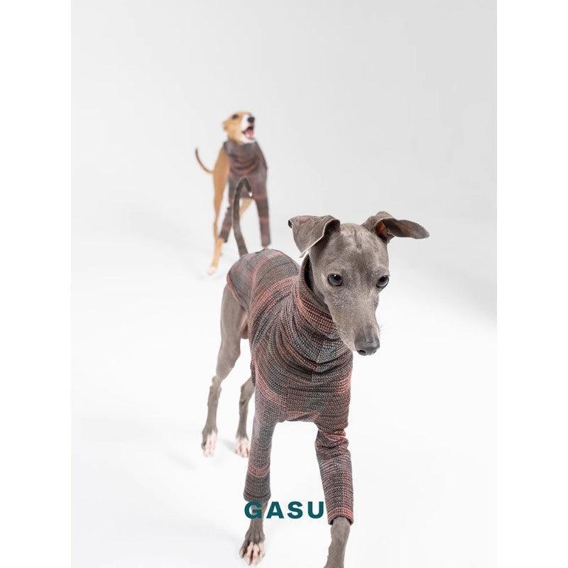 GASU® Pink and Brown Gingham Dog Apparel - KIKOPALS