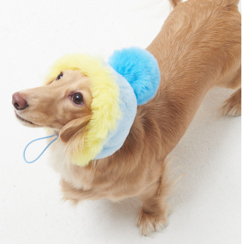 FuzFuz® Plush Ball Hat for Dogs
