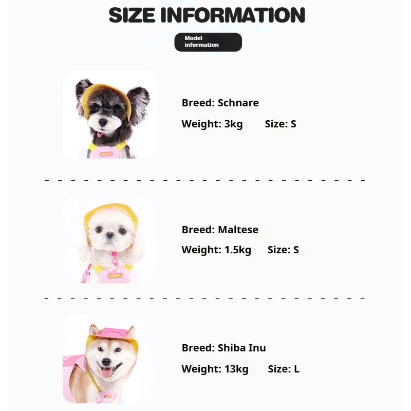 MookiPet® Fisherman Hat for Dogs & Cats - Pink