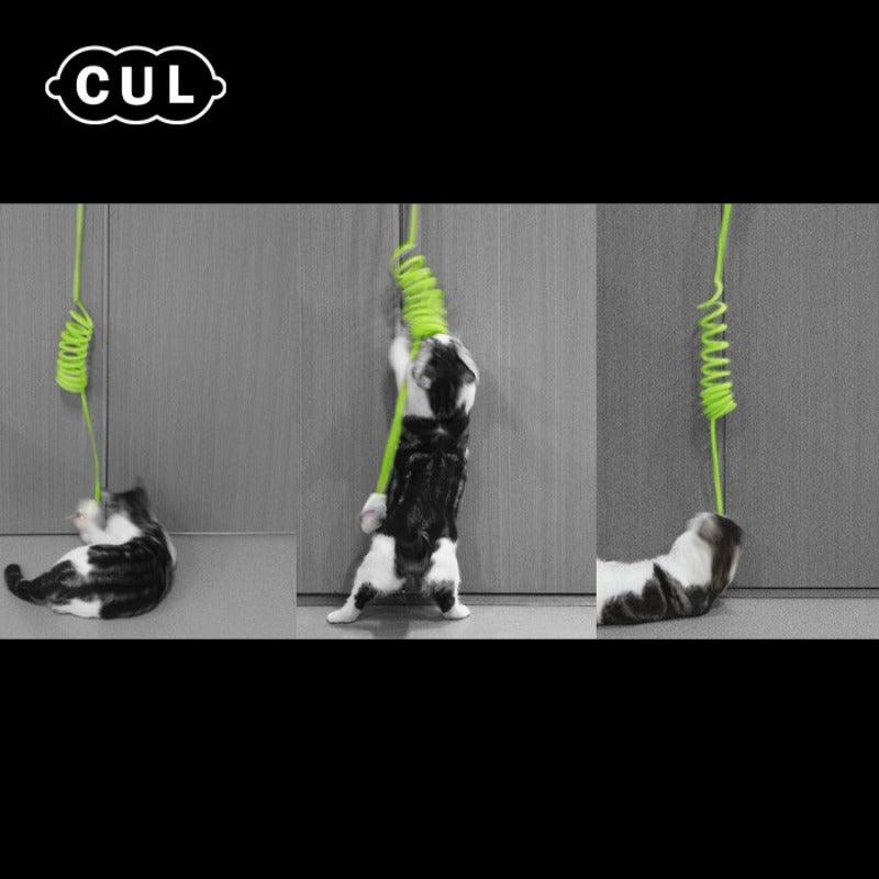 CUL® Jumping Spring Ball Cat Toy - KIKOPALS