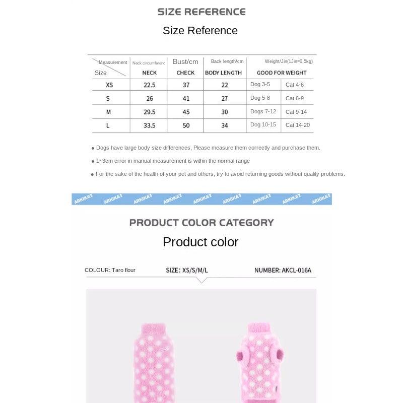 ARKIKA® Polka Dot Dog Sweater - KIKOPALS