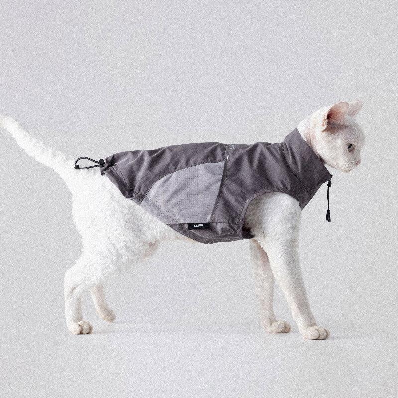 MQPET® Summer Sun-Protective Lightweight Cooling Pet Gray Vest - KIKOPALS