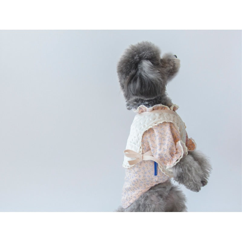 MARSHMALLOW® Comfortable Floral Print Dog Shirt