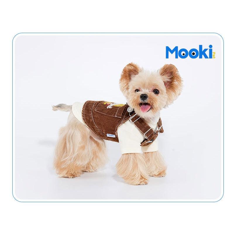 MookiPet® Hamburger Dog Denim Vest - KIKOPALS