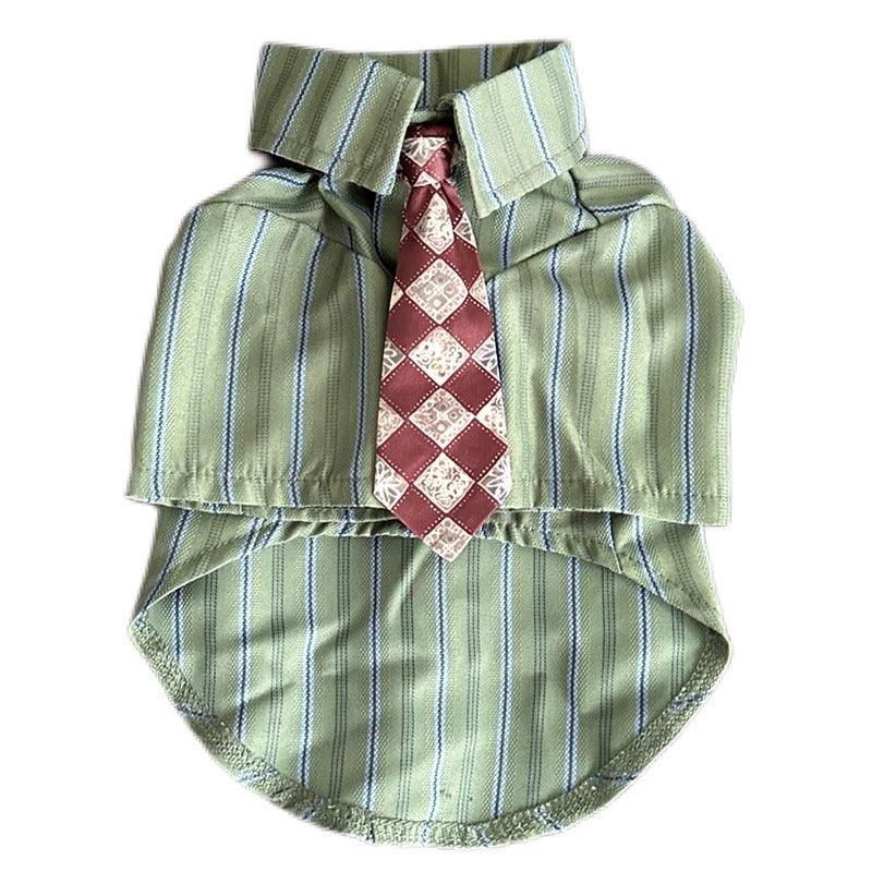 Bluetime® Pet Bow Tie Shirt - KIKOPALS