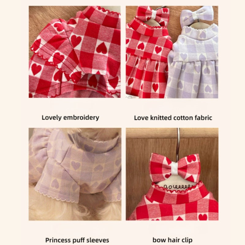 BOWWW® Love-shaped Dog Skirt