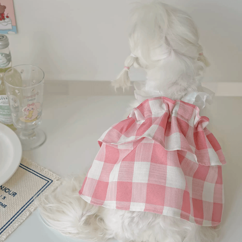 BOWWW® Pet Plaid Tiered Skirt - KIKOPALS