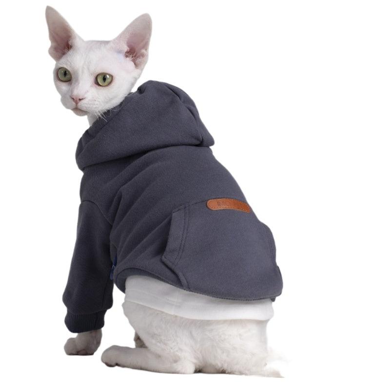 MQPET® Cotton Hooded Pet Sweater - KIKOPALS