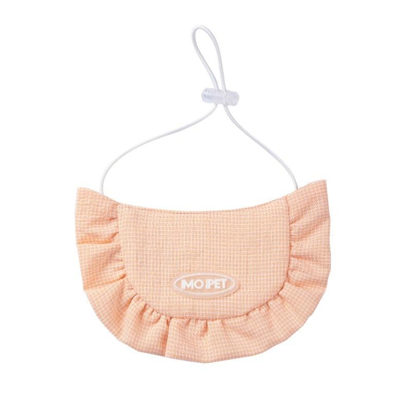 MQPET® Pet Fine Gingham Ruffle Bib - KIKOPALS