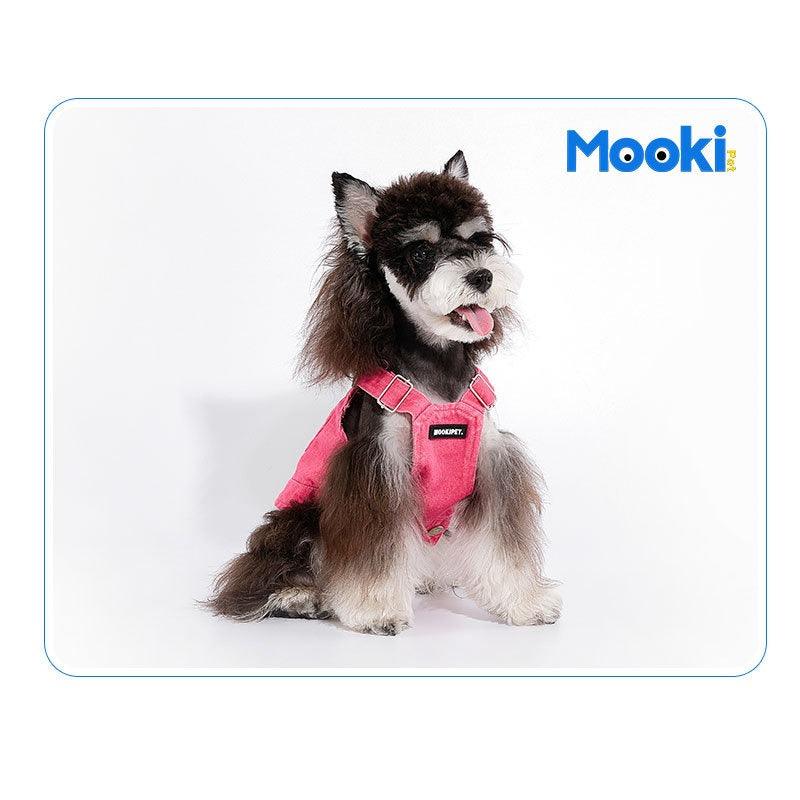 MookiPet® Pink Dog Denim Vest - KIKOPALS