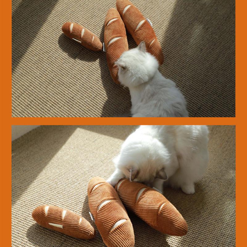 WURENDAO® Bread-Shaped Cat Toy - KIKOPALS