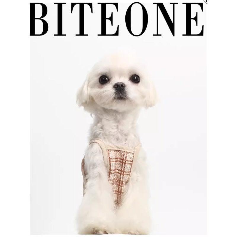 BITEONE® Cream Apricot Pet Vest - KIKOPALS