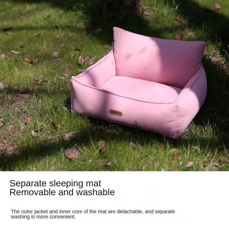 LMODO® Pink Pet Bed - KIKOPALS