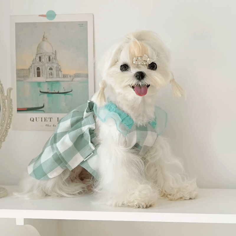 BOWWW® Pet Plaid Tiered Skirt - KIKOPALS