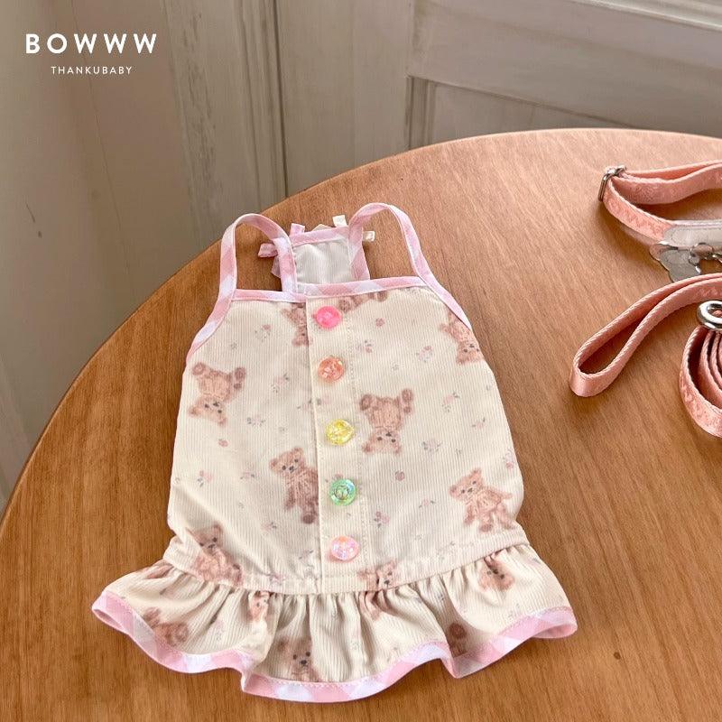 BOWWW® Pet Pure Cotton Sling Dress - KIKOPALS