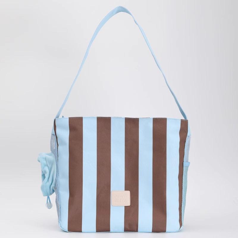 PawsHolic® Striped Pet Carrier - KIKOPALS