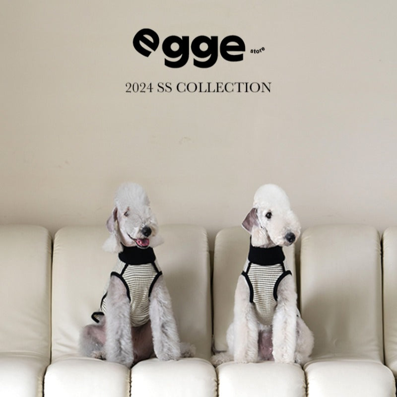 egge® Striped Tank Top for Dogs
