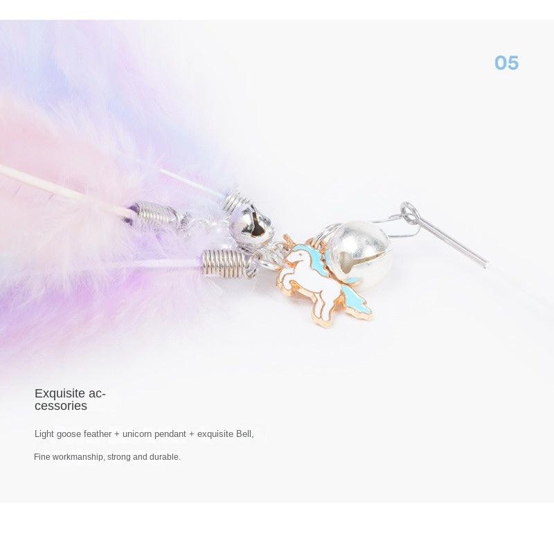 zeze® Feather Cat Teaser Wand - KIKOPALS