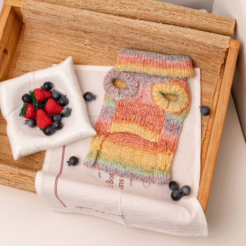 PalettePet® Rainbow Collar Knitwear for Dogs