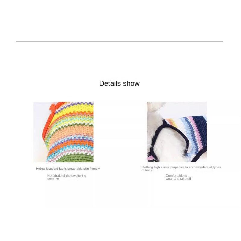 BITEONE® Pet Rainbow Halter Loungewear - KIKOPALS