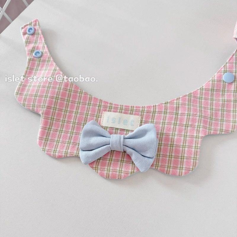 islet store® Cute Pink Pet Bib - KIKOPALS