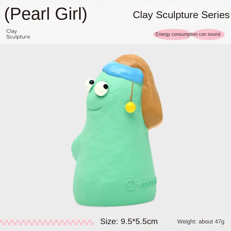 Qmonster® Clay Sculpture Series Dog Plush Toy - KIKOPALS