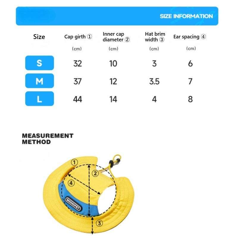 MookiPet® Fisherman Hat for Dogs & Cats - Pink