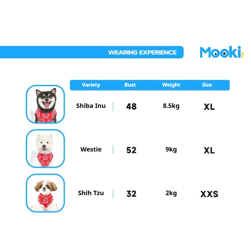 MookiPet® Red Pet Sweater Vest for Dogs