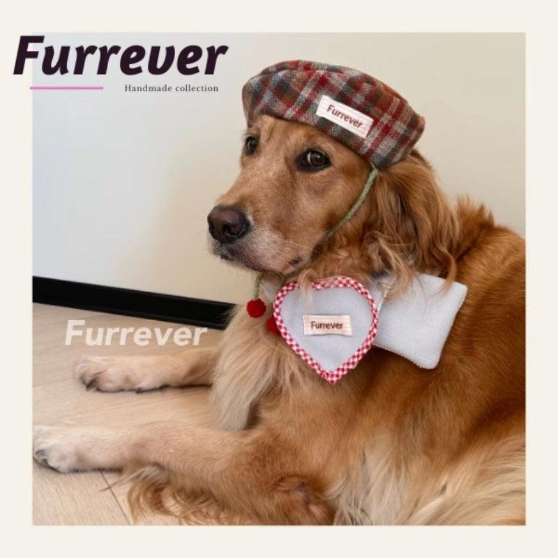 Furrever® Striped Pet Beret Hat - KIKOPALS