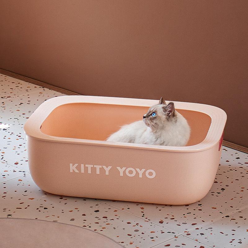 KITTY YOYO® Semi-Closed Cat Litter Box - KIKOPALS