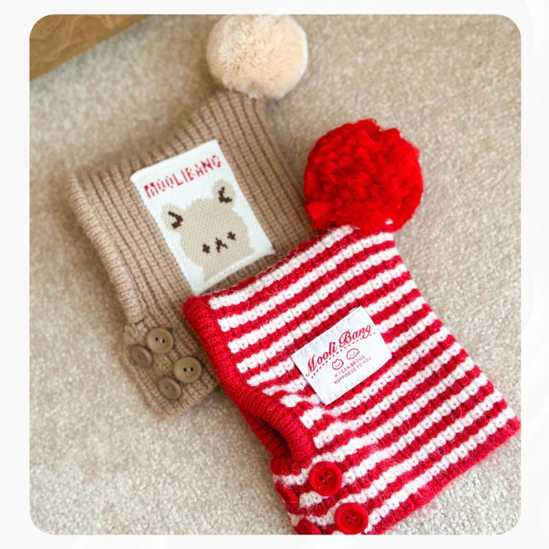 MooliBang® Warm Knitted Hat for Small Dogs