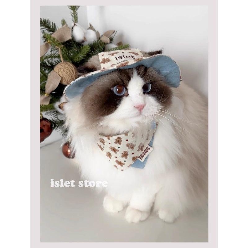 islet store® White Teddy Bear Pet Bib - KIKOPALS