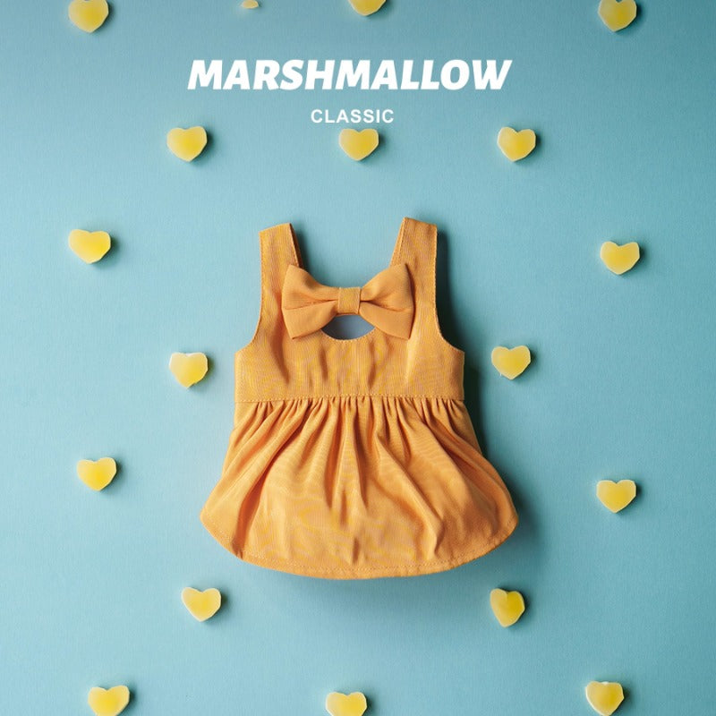 MARSHMALLOW® Cloud Pattern Silk Dress for Dogs