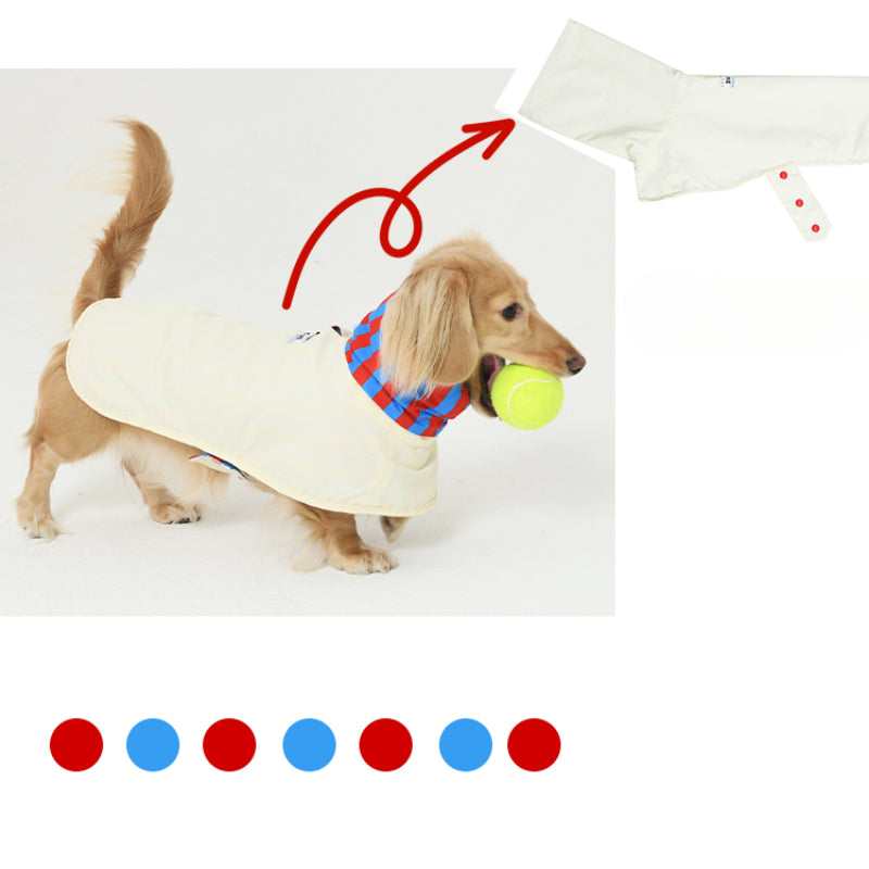 FuzFuz® Reversible Raincoat for Small Breeds