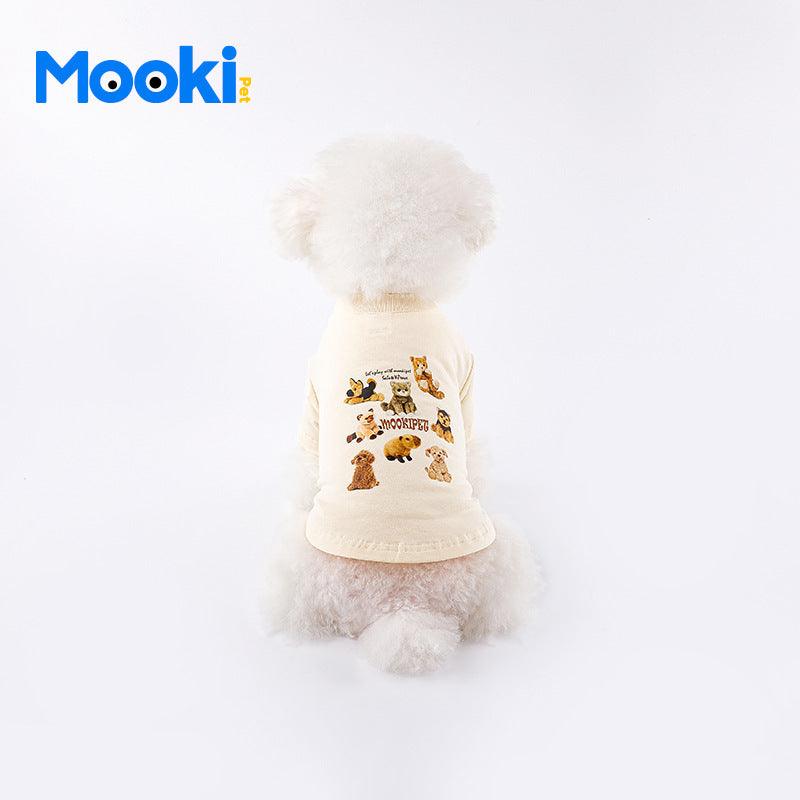 MookiPet® American Cartoon Dog T-shirt - KIKOPALS