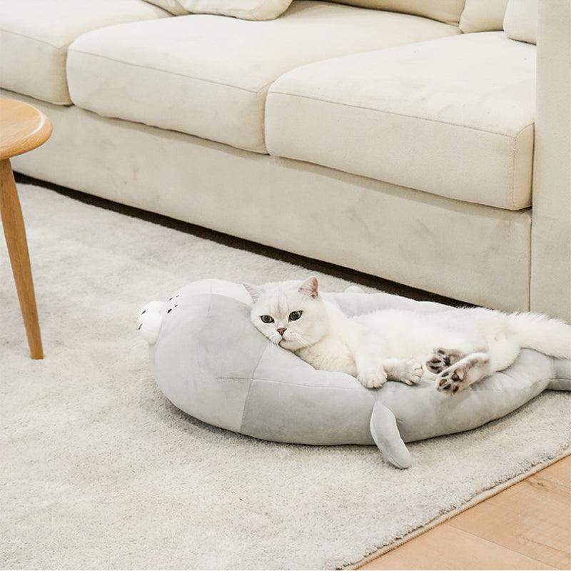 zeze® Seal-Shaped Cat Bed - KIKOPALS