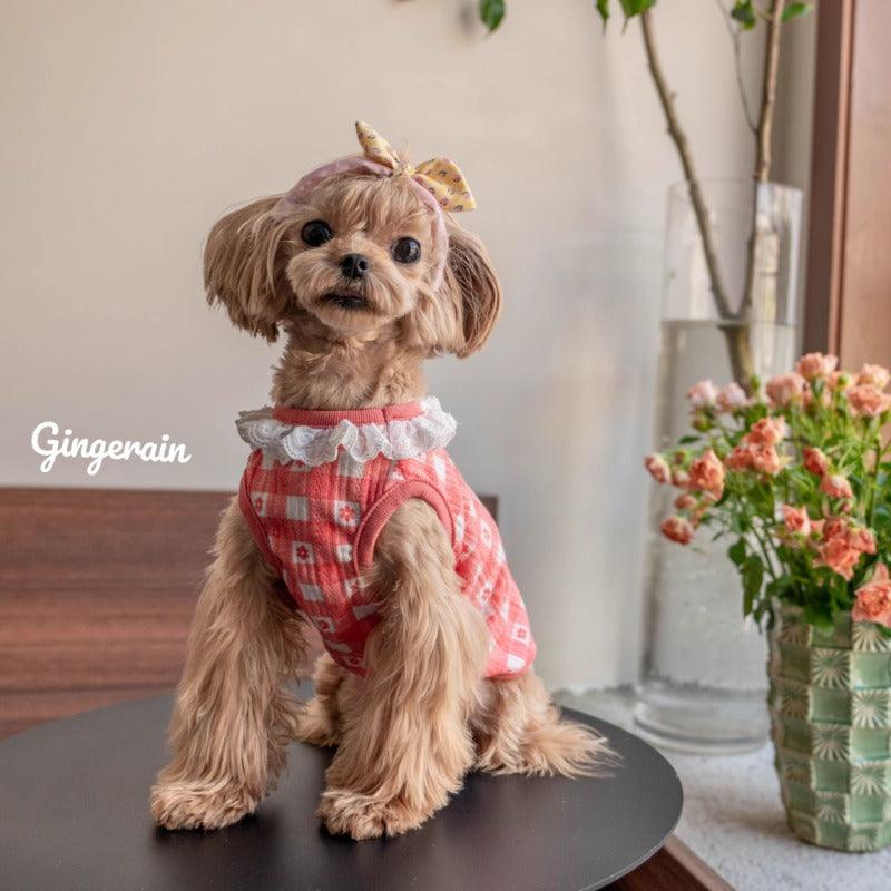 GINGERAIN® Dog Vest with Collar - KIKOPALS