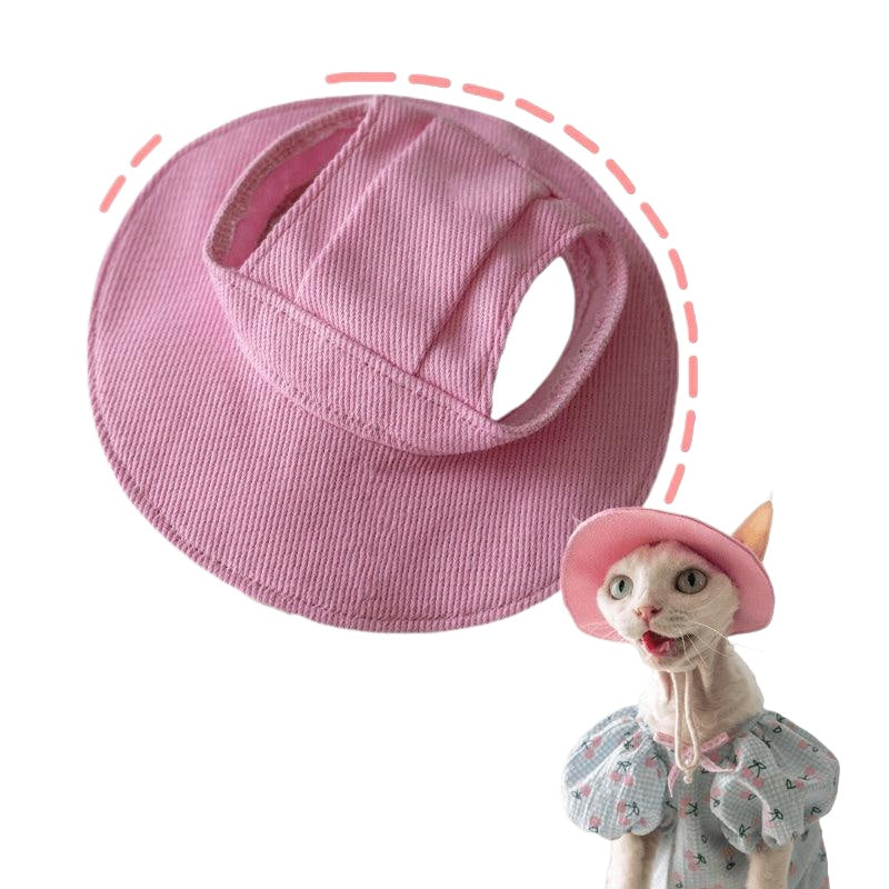 GINGERAIN® Colorful Cotton Fisherman Cat Hat
