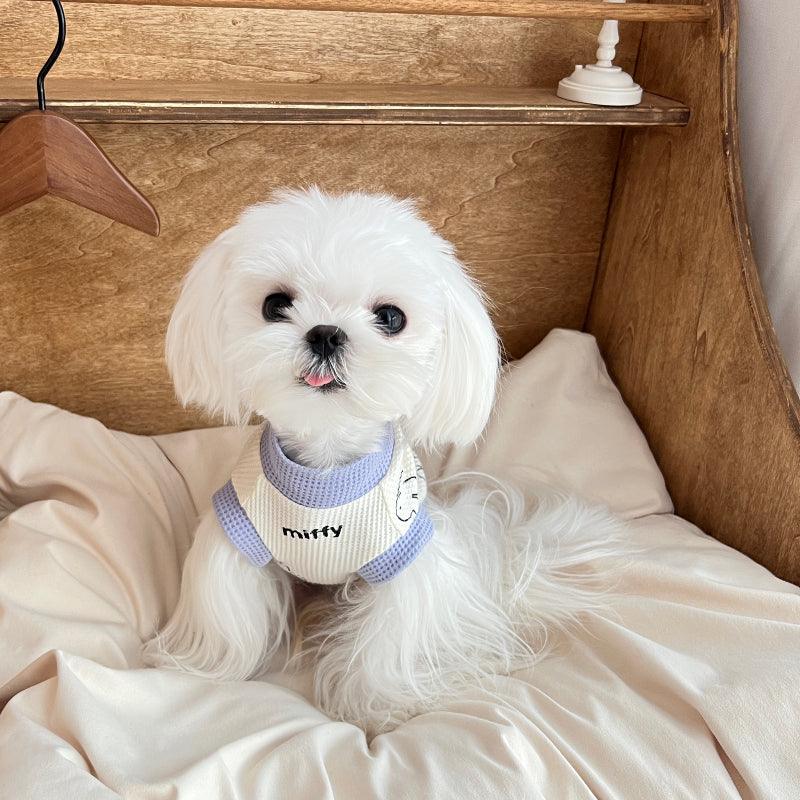 PalettePet® Lavender Miffy Waffle-Knit Sleeveless Pet Top - KIKOPALS