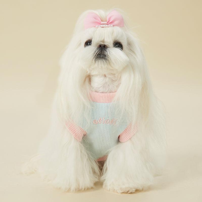 OLIOLI PET® Color-Block Waffle Dog Vest - KIKOPALS